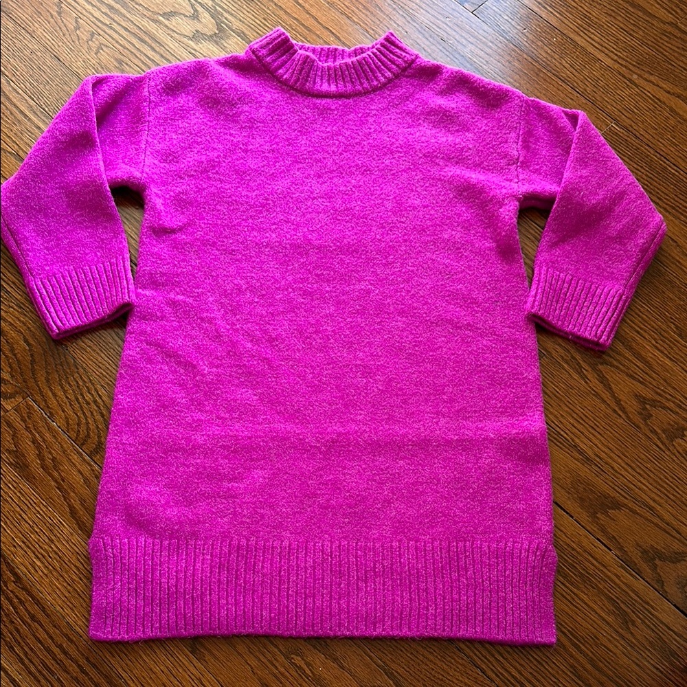 ZARA Kids Purple Sweater Jumper and/or Dress - Sz. 8-9